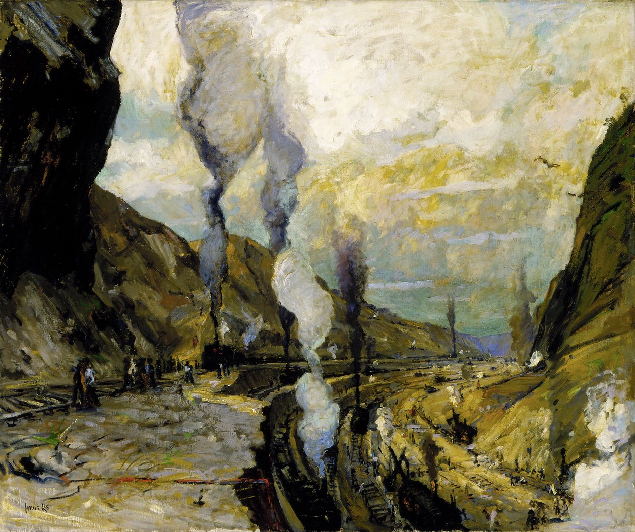 Culebra Cut, 1913 de Jonas Lie