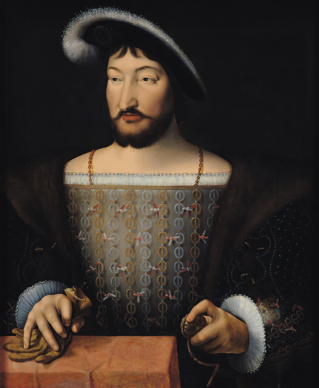 François I (1497-1547) de Joos van Cleve