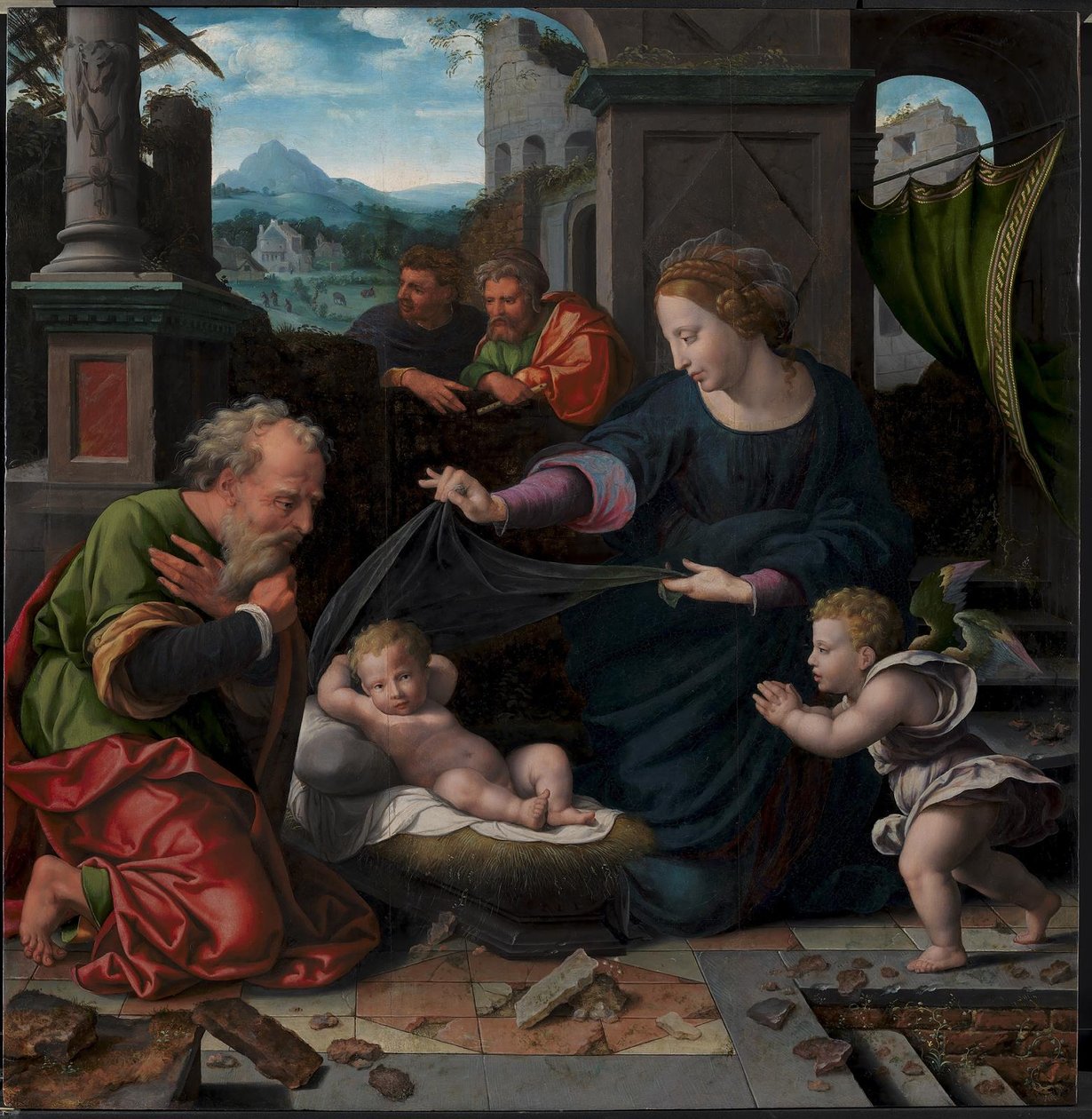 A Sagrada Família de Joos van Cleve