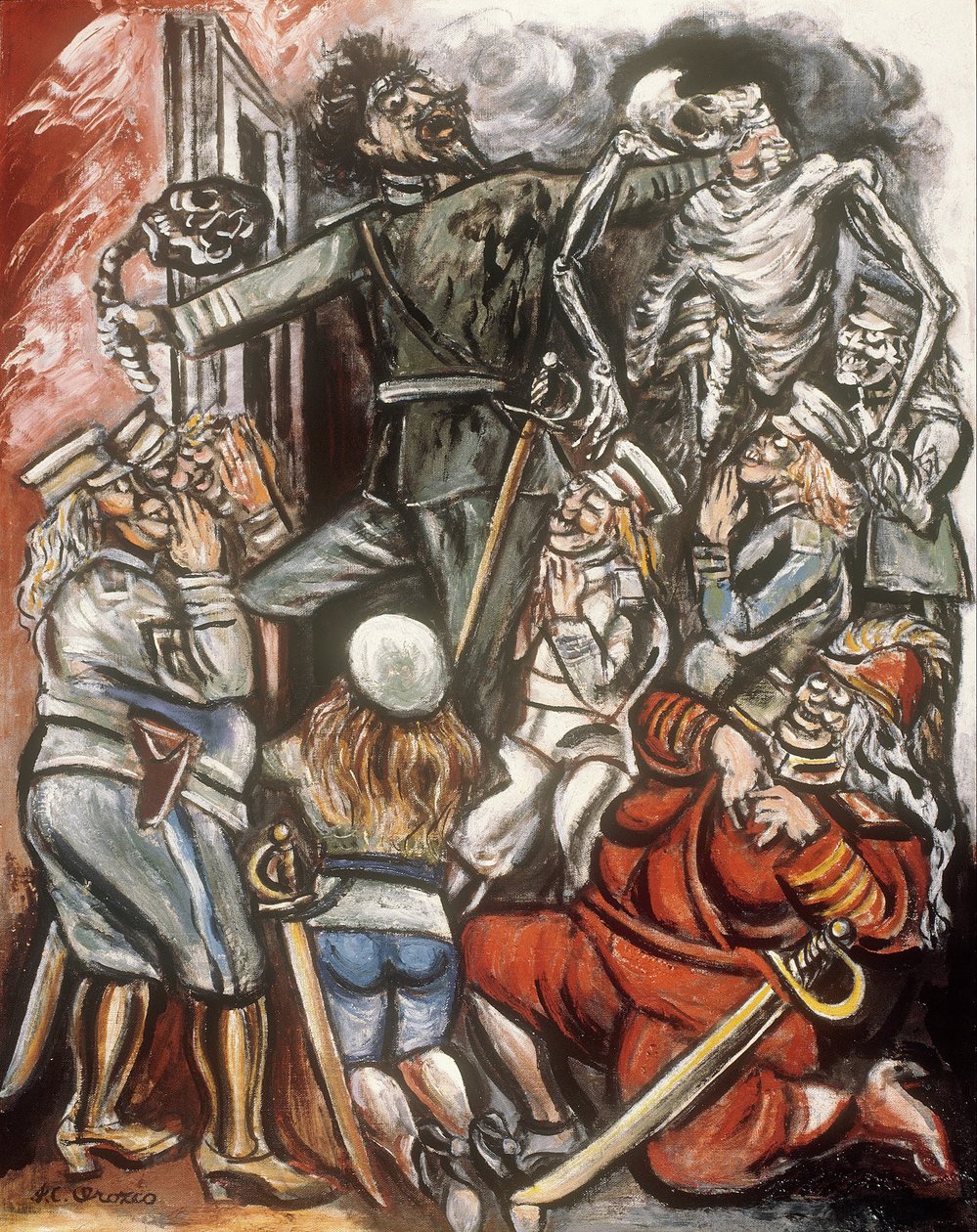 O Demagogo de José Clemente Orozco