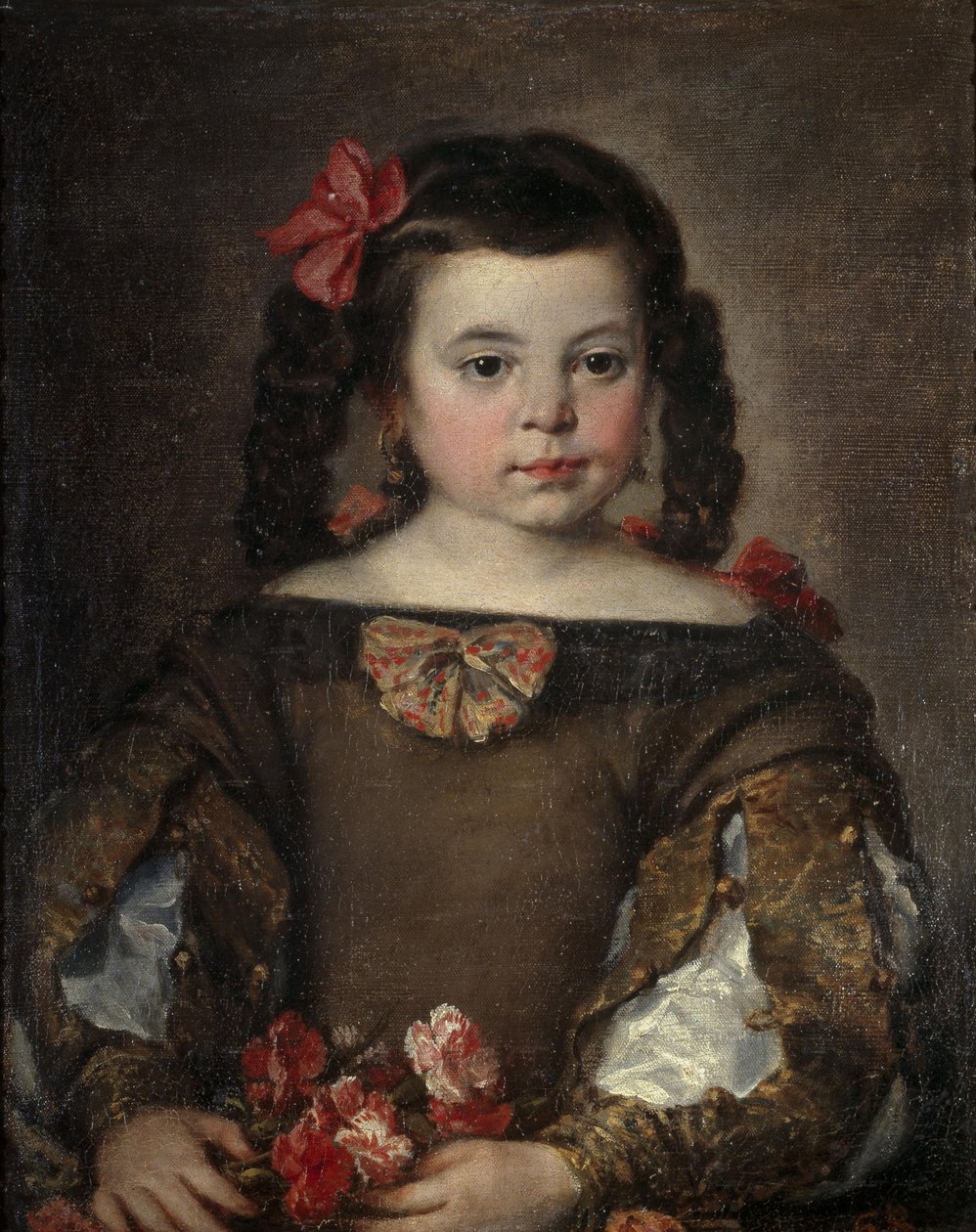 Retrato de uma rapariga de José Antolínez