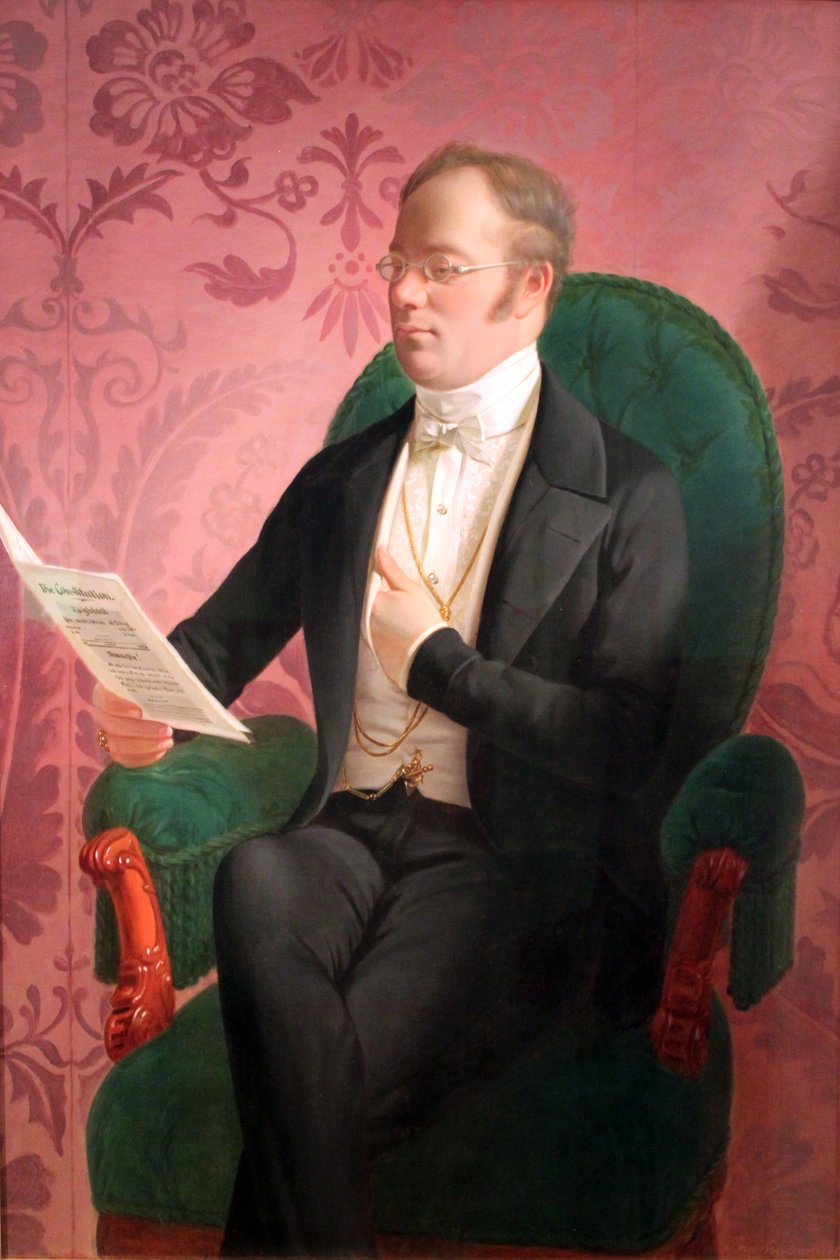 Retrato de um ministro de Josef Weidner