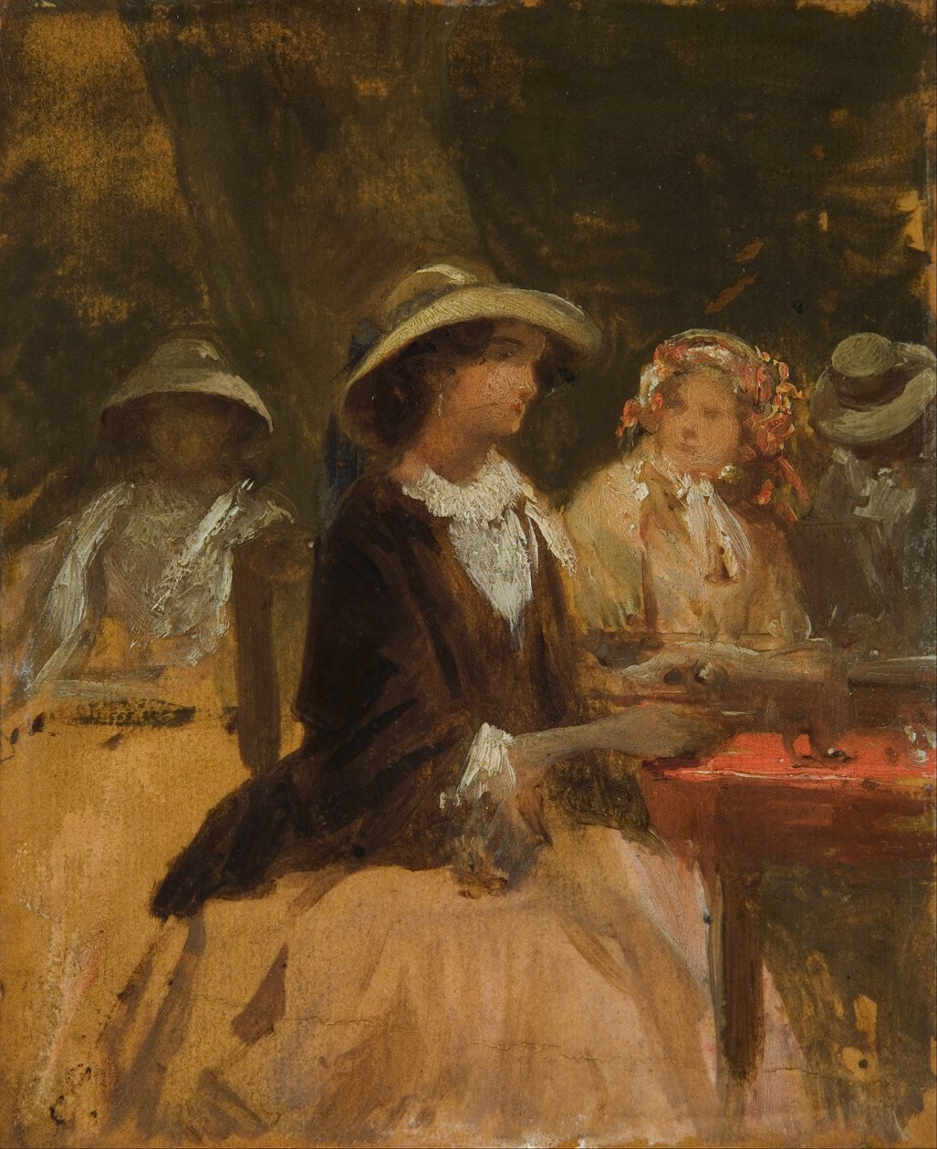 Restaurante no jardim de Josef Navrátil