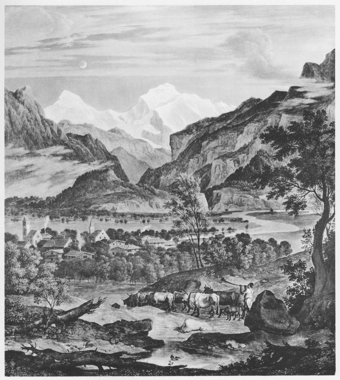 Bernese Oberland de Joseph Anton Koch