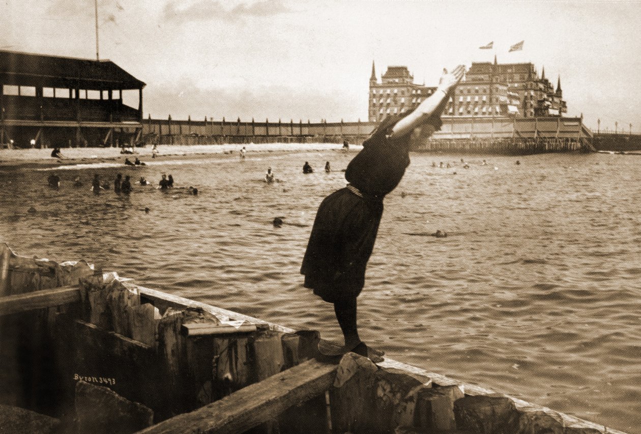 Manhattan Beach, 1887 de Joseph Byron