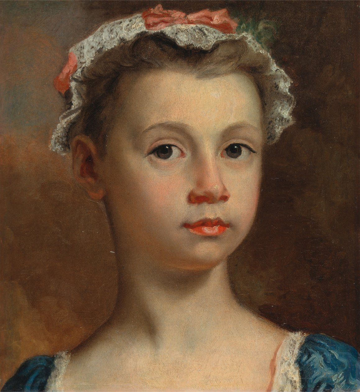 Esboço de uma rapariga de Joseph Highmore