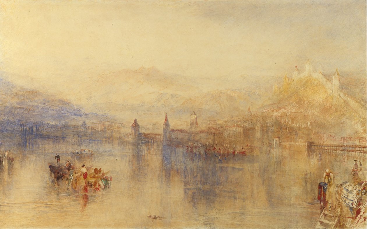 Lucerna do lago de Joseph Mallord William Turner