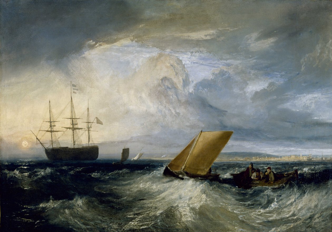 Sheerness como visto do Nore de Joseph Mallord William Turner