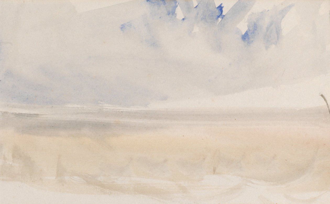 O caderno de desenhos do canal de Joseph Mallord William Turner