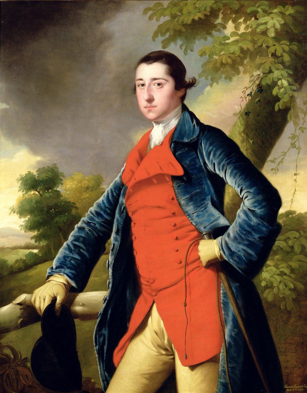 Francis Burdett de Joseph Wright of Derby