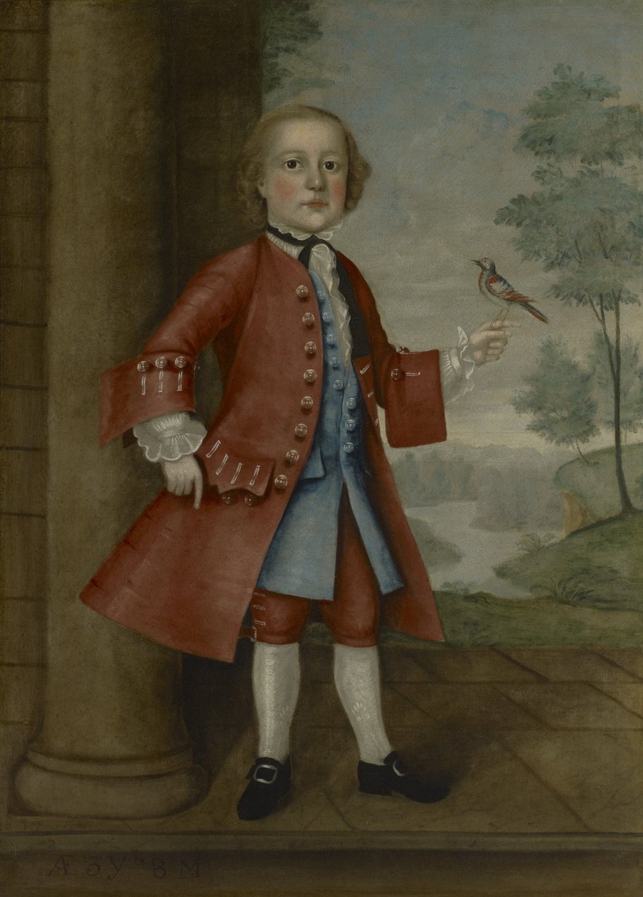 Retrato de John Gerry, 1745 de Joseph Badger