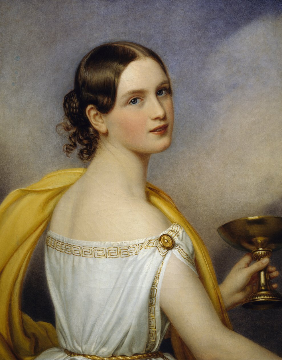 Retrato de Antonia Wallinger de Joseph Carl Stieler