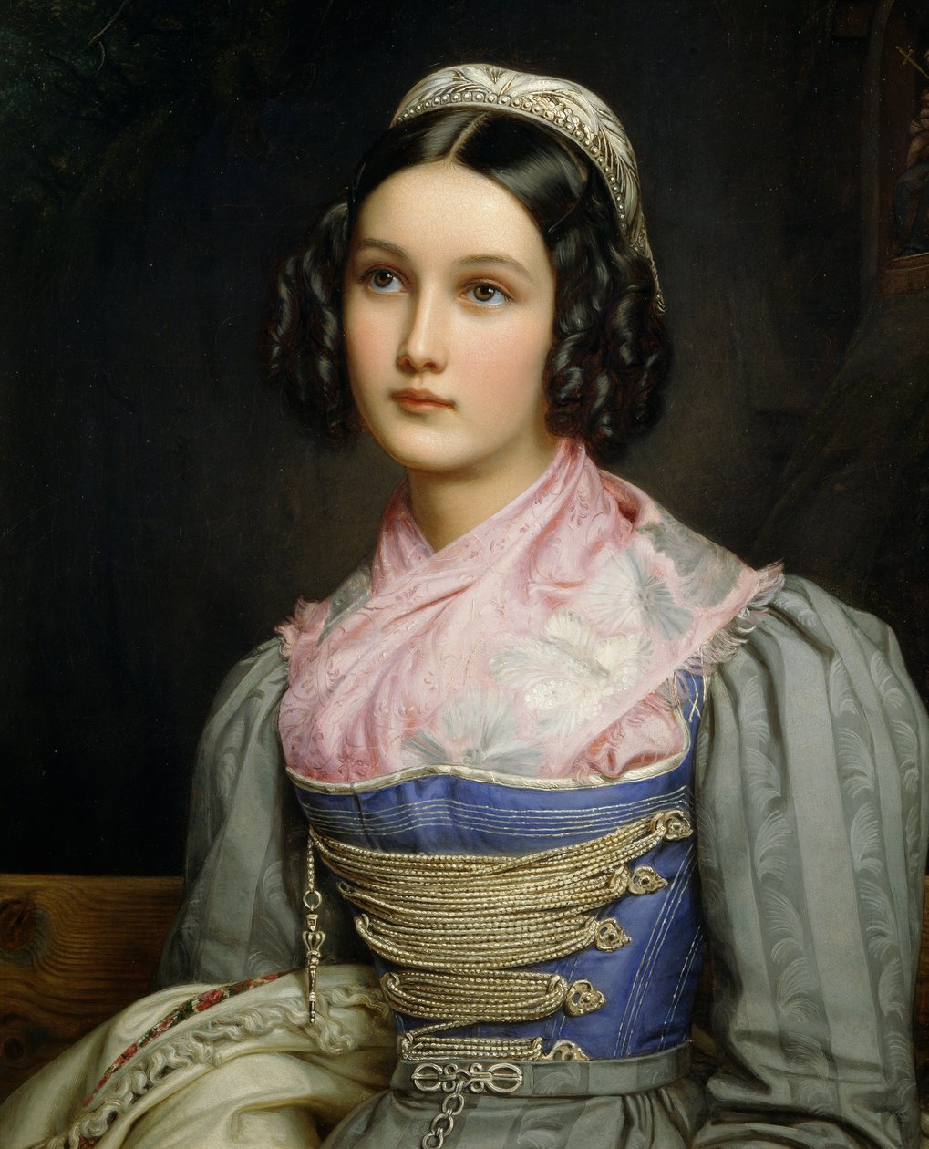 Retrato de Helene Sedelmayer de Joseph Carl Stieler