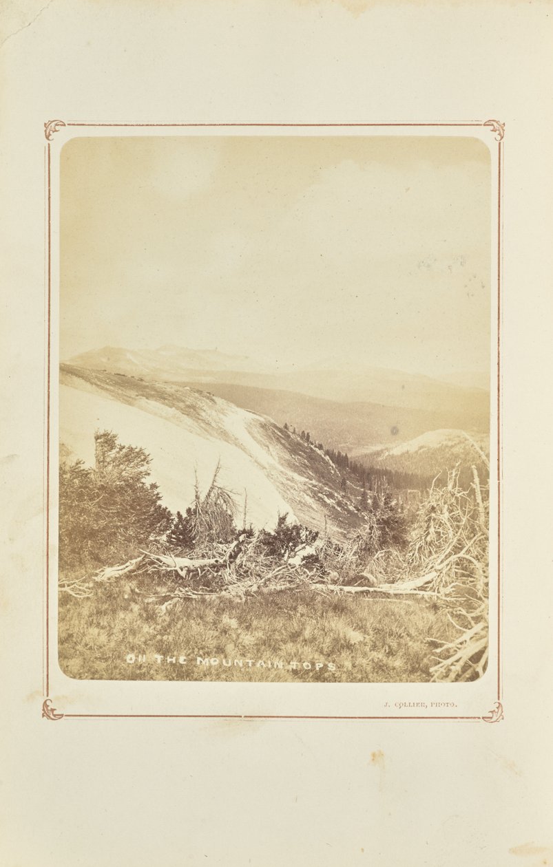 No cimo das montanhas de Joseph Collier