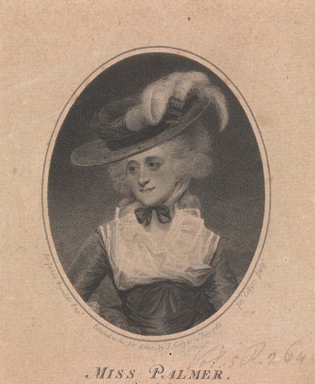 Miss Mary Palmer de Joseph Collyer