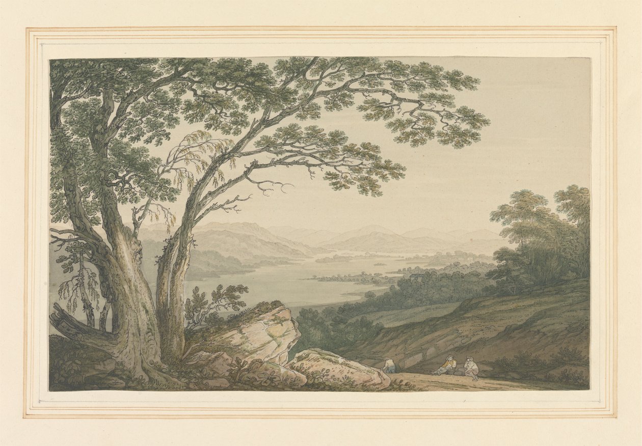 Windermere de Gillshead de Joseph Farington