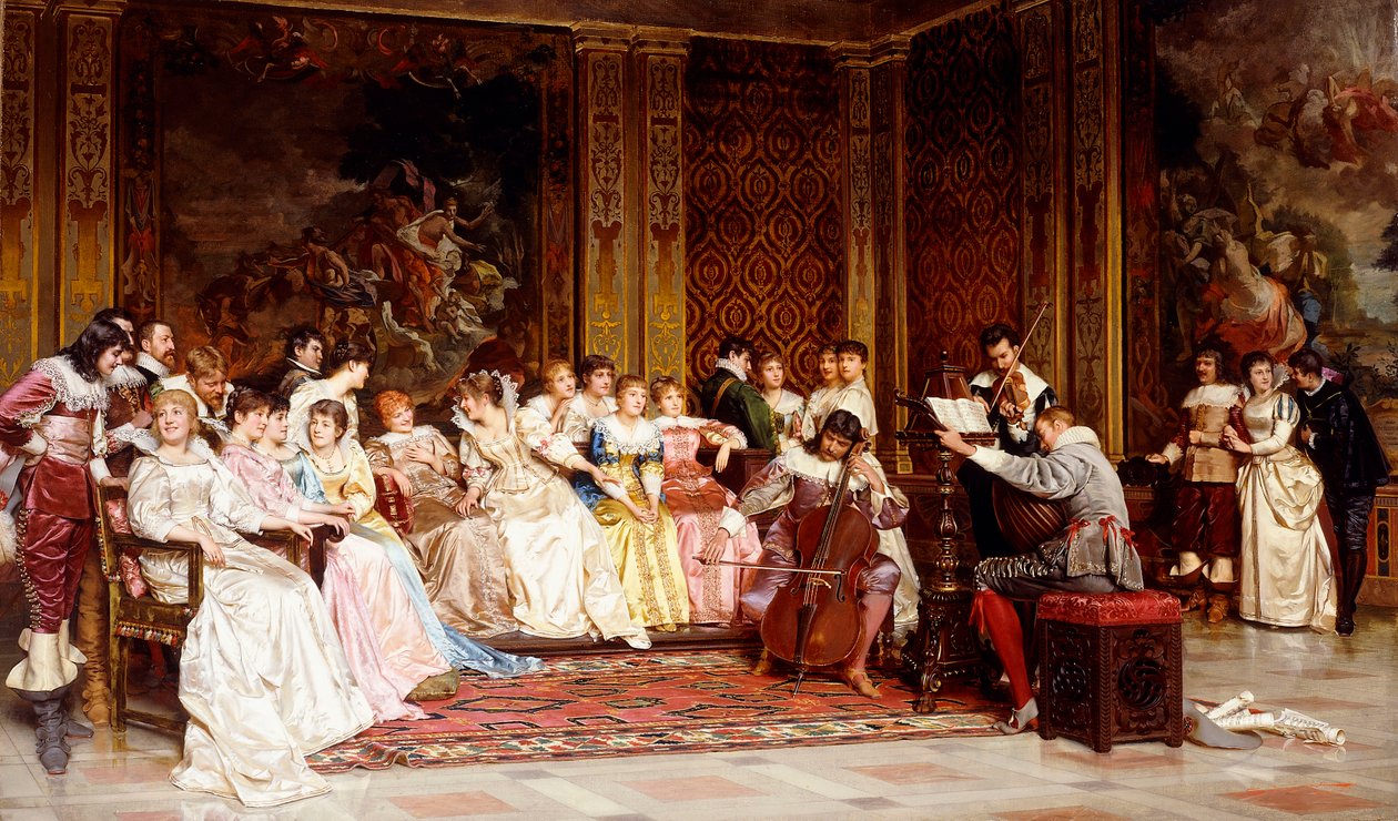 O concerto, de Joseph Frederick Charles Soulacroix