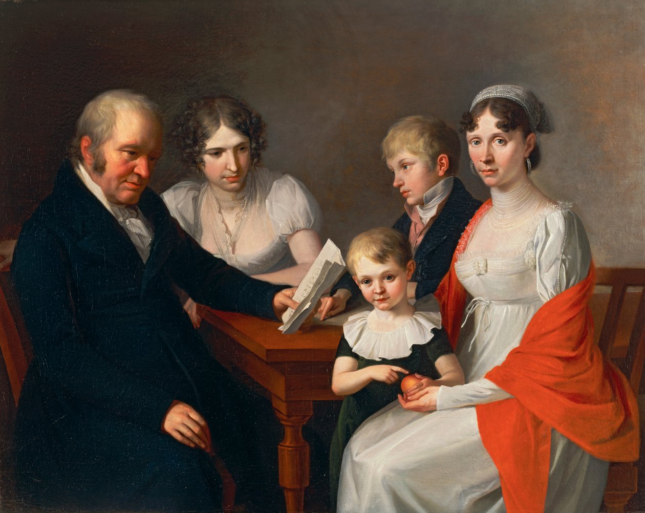 Família Scheichenpflueg de Joseph Hauber