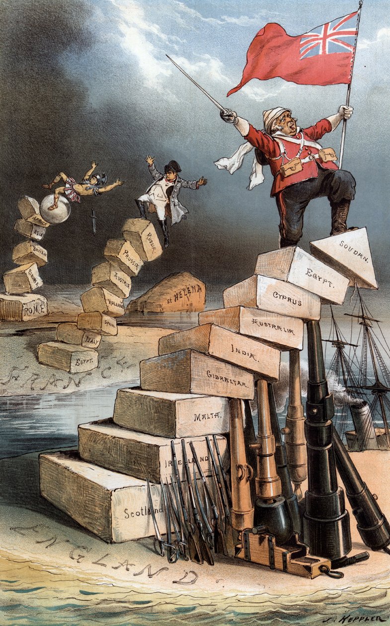 A história se repete, 1885 de Joseph Keppler