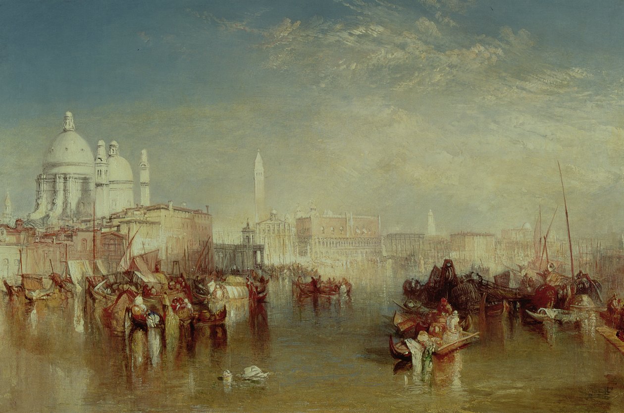 Veneza, 1840 de Joseph Mallord William Turner