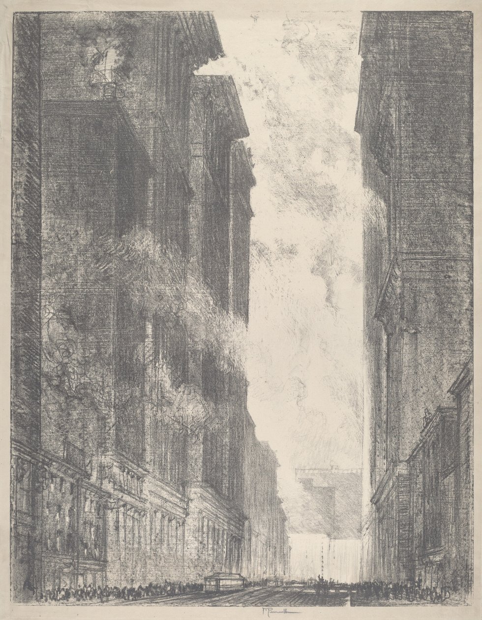 Quarta Avenida de Joseph Pennell