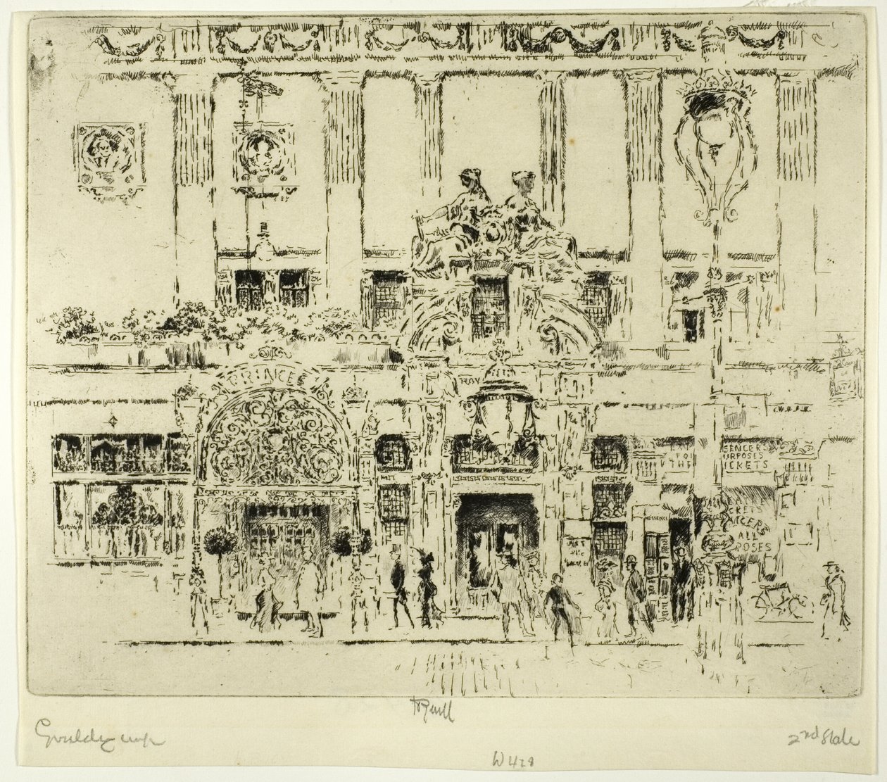 O Instituto, Piccadilly de Joseph Pennell