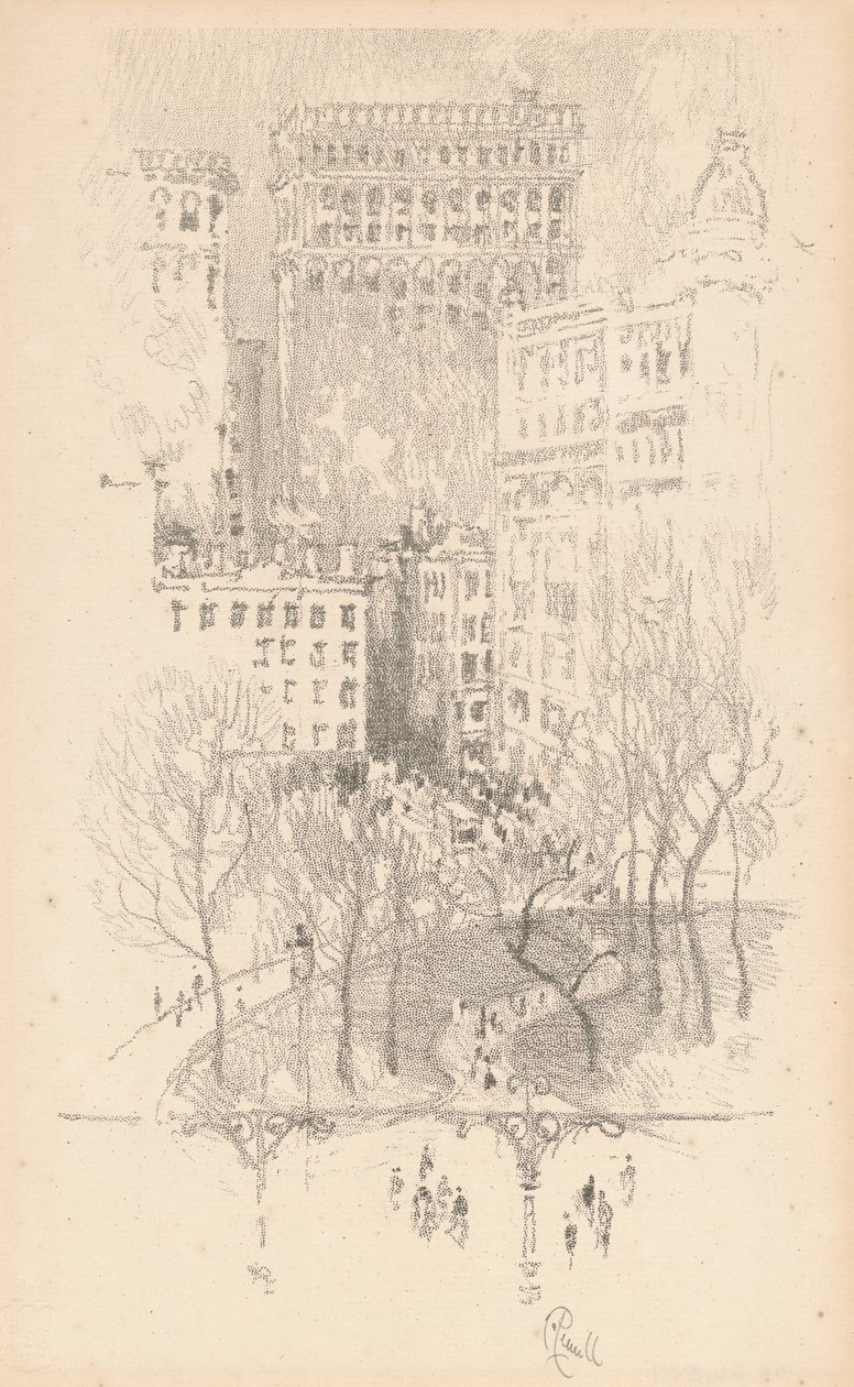 Praça da União de Joseph Pennell