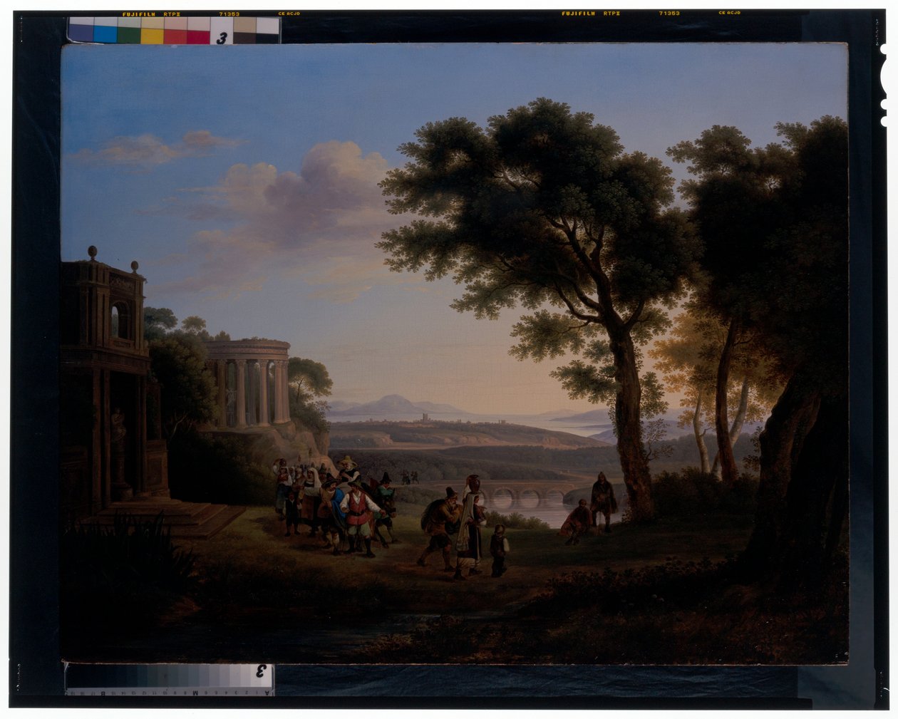 Paisagem Arcadiana de Joseph Rebell