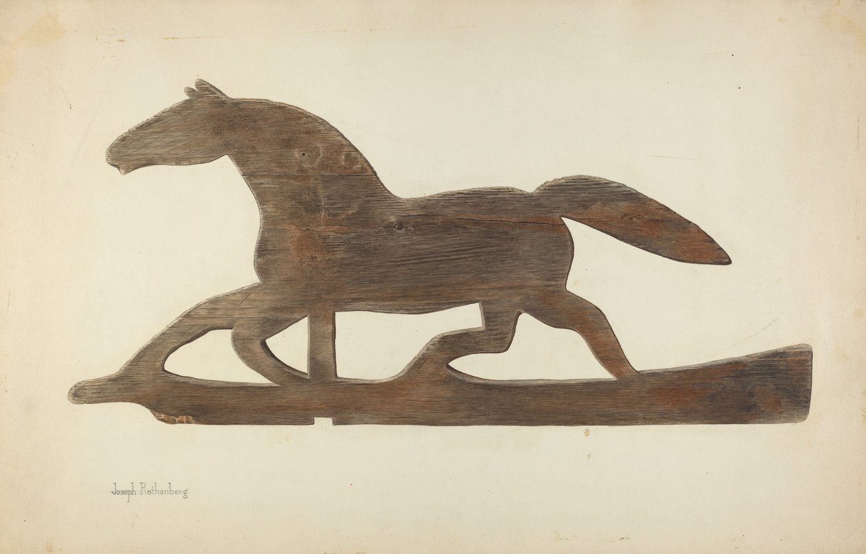 Weather Vane, c. 1938. de Joseph Rothenberg