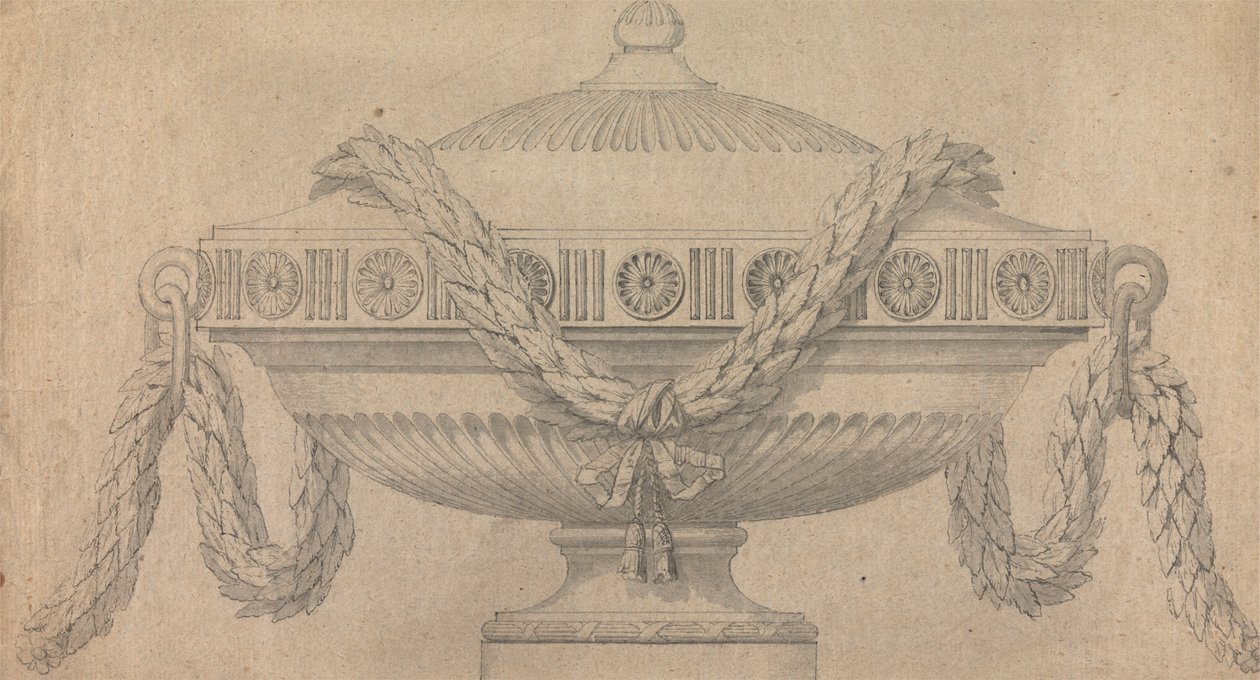 Desenho para uma urna de Joseph Wilton