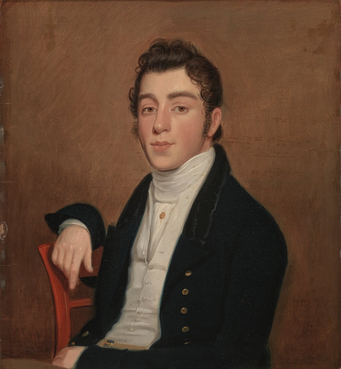 Retrato de Mendes Cohen, 1818. de Joseph Wood
