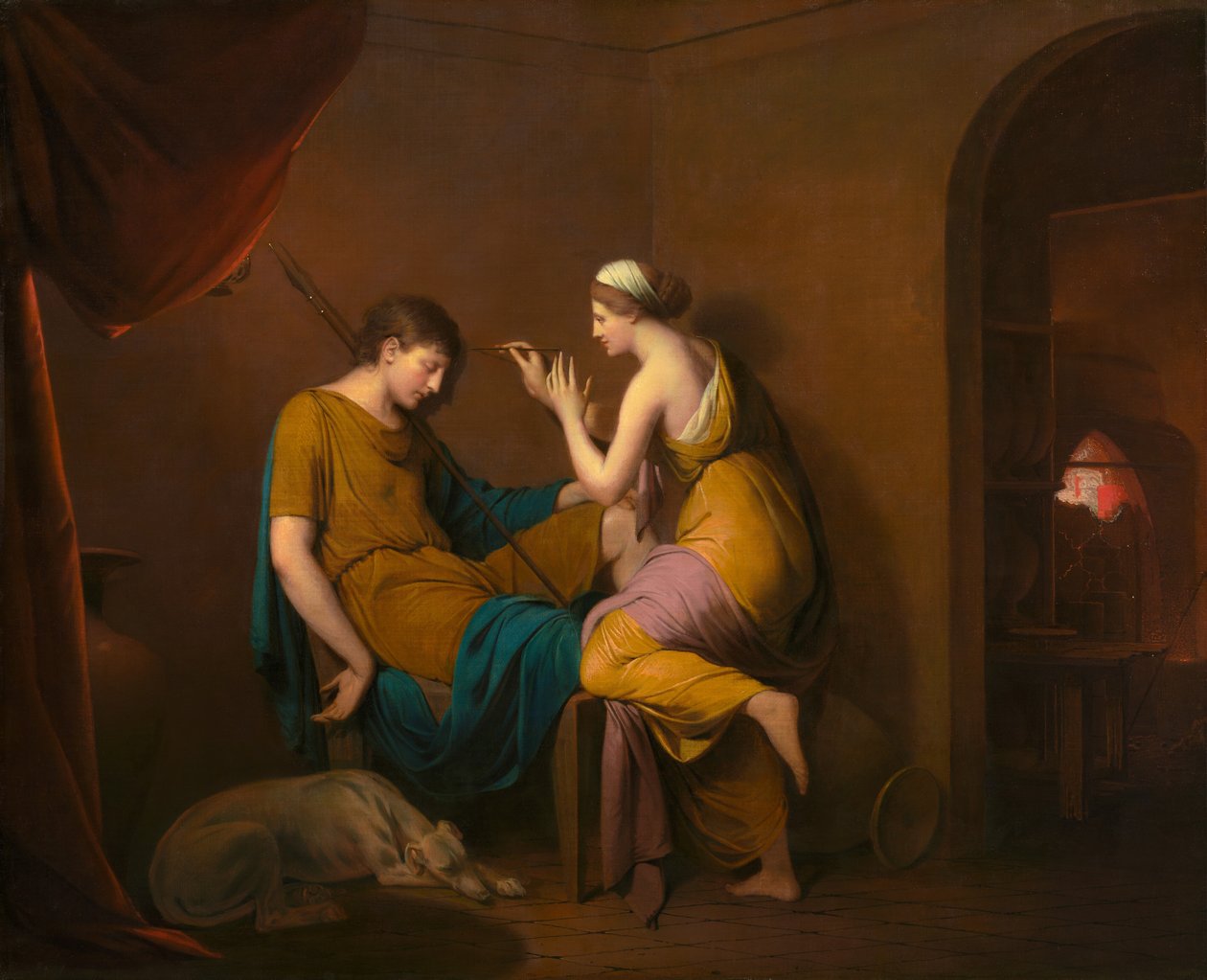 A empregada corintiana de Joseph Wright
