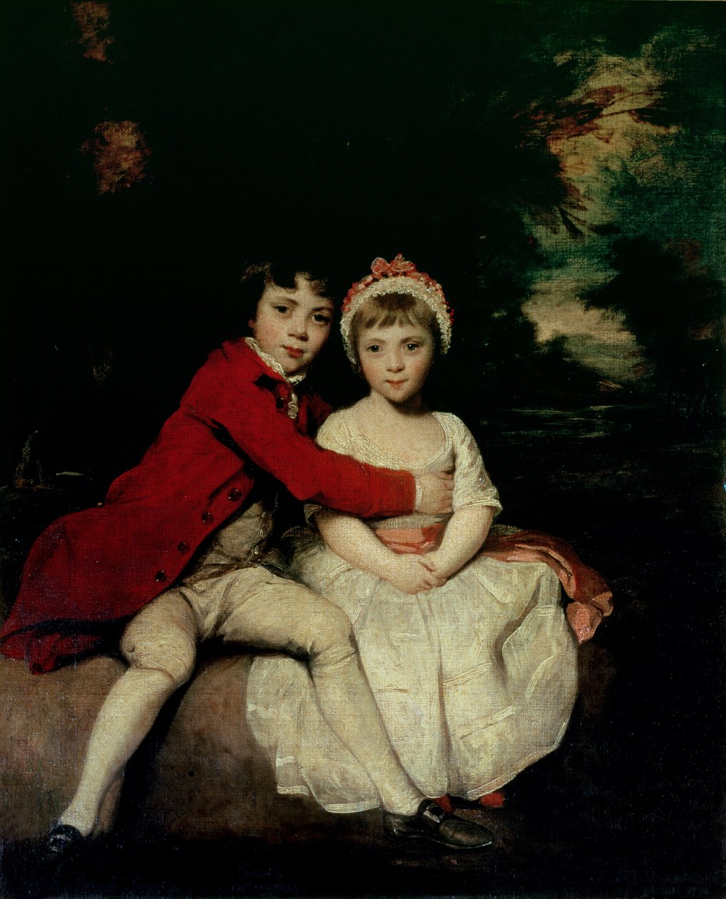 John Parker e sua irmã Theresa, 1779 de Joshua Reynolds