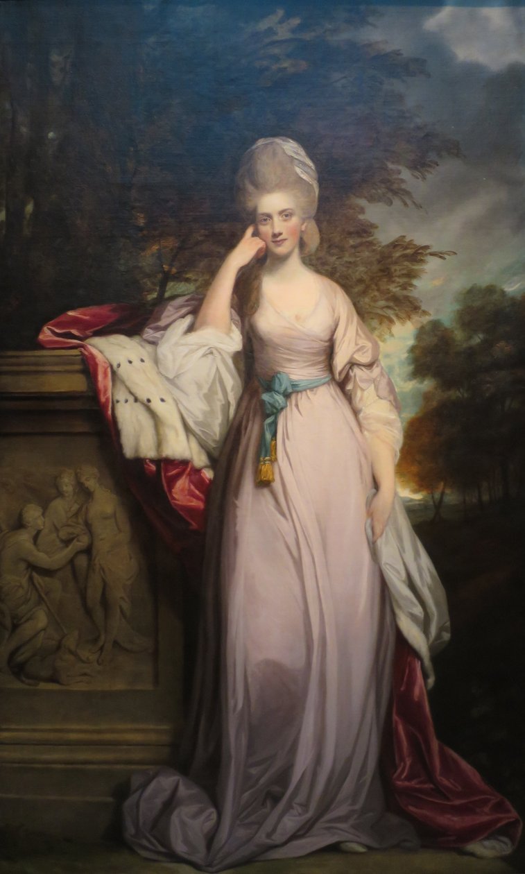 Retrato de Anne Montgomery (c.1752-1819), esposa de 1st Marquess Townshend de Joshua Reynolds