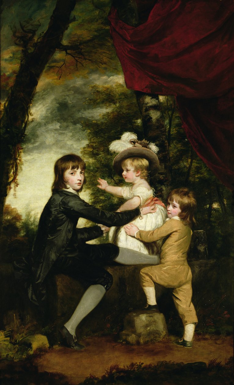 The Lamb Children, 1783-85 de Joshua Reynolds