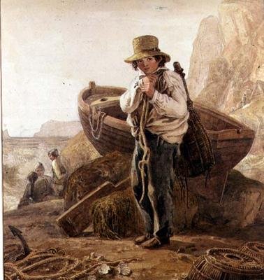O Jovem Pescador de Joshua Cristall