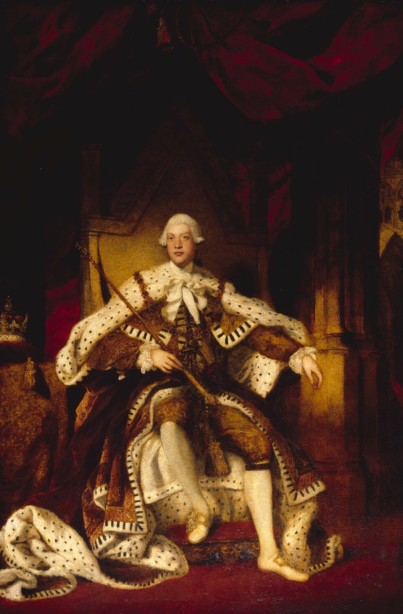 Jorge III (1738-1820) de Joshua Reynolds