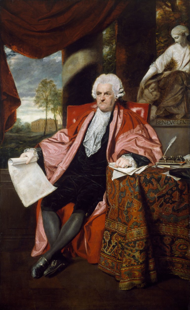 Retrato do Dr. John Ash de Joshua Reynolds