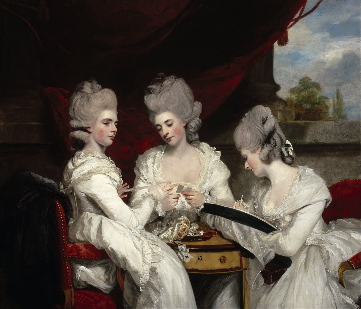 O senhor Waldegrave, 1780 de Joshua Reynolds