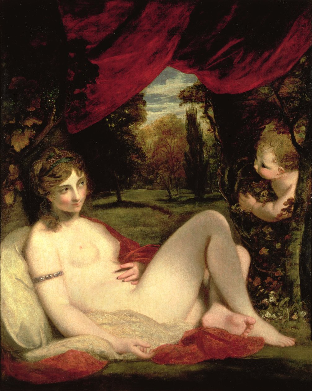 Vênus e Cupido, c.1785 de Joshua Reynolds