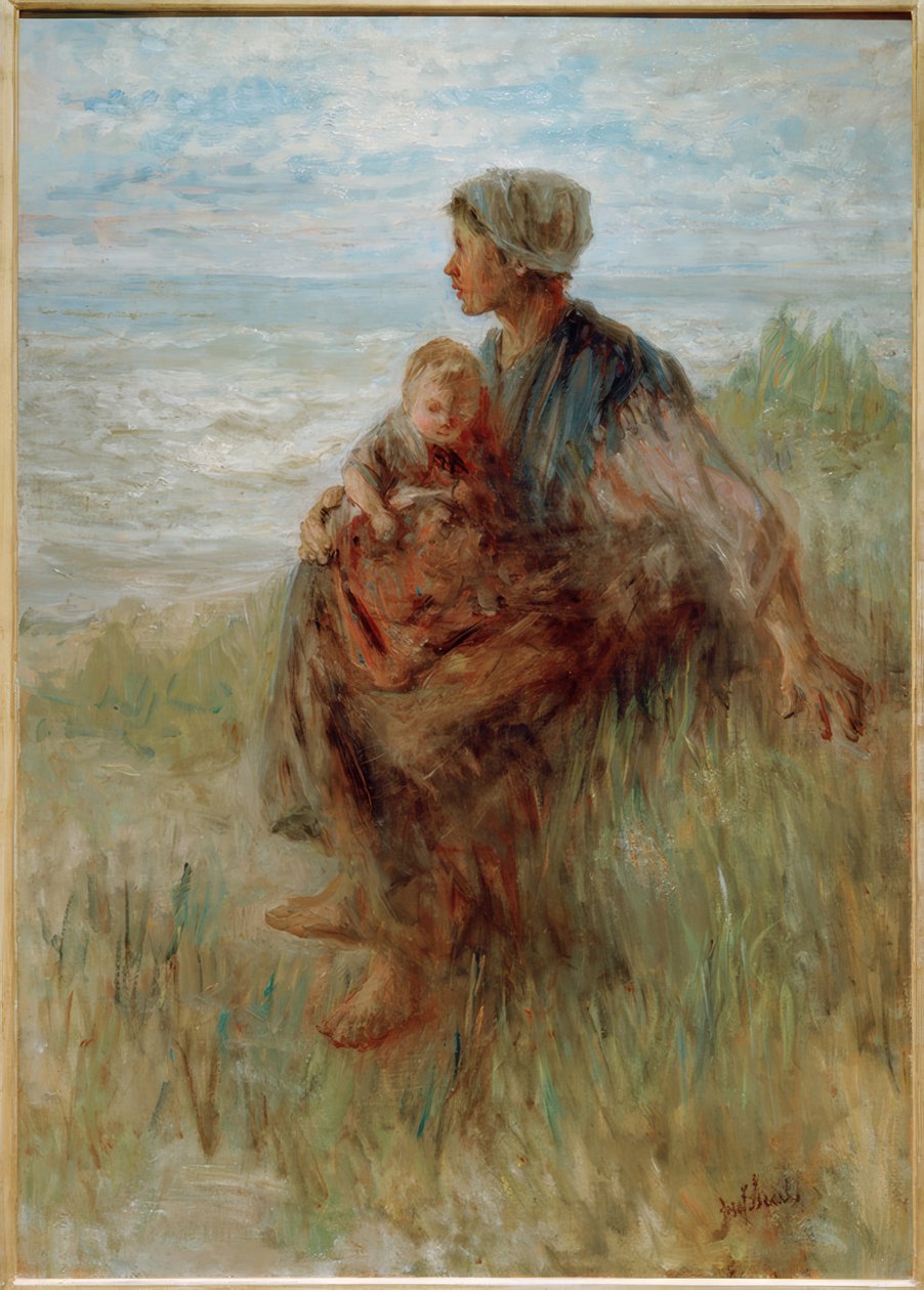 Olhando para a Distância de Jozef Israëls