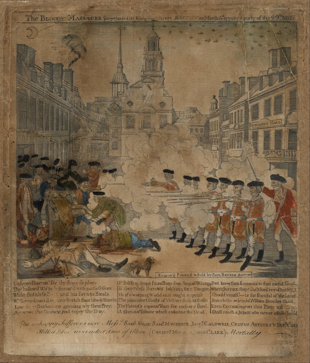 O massacre sangrento de Jr. Paul Revere