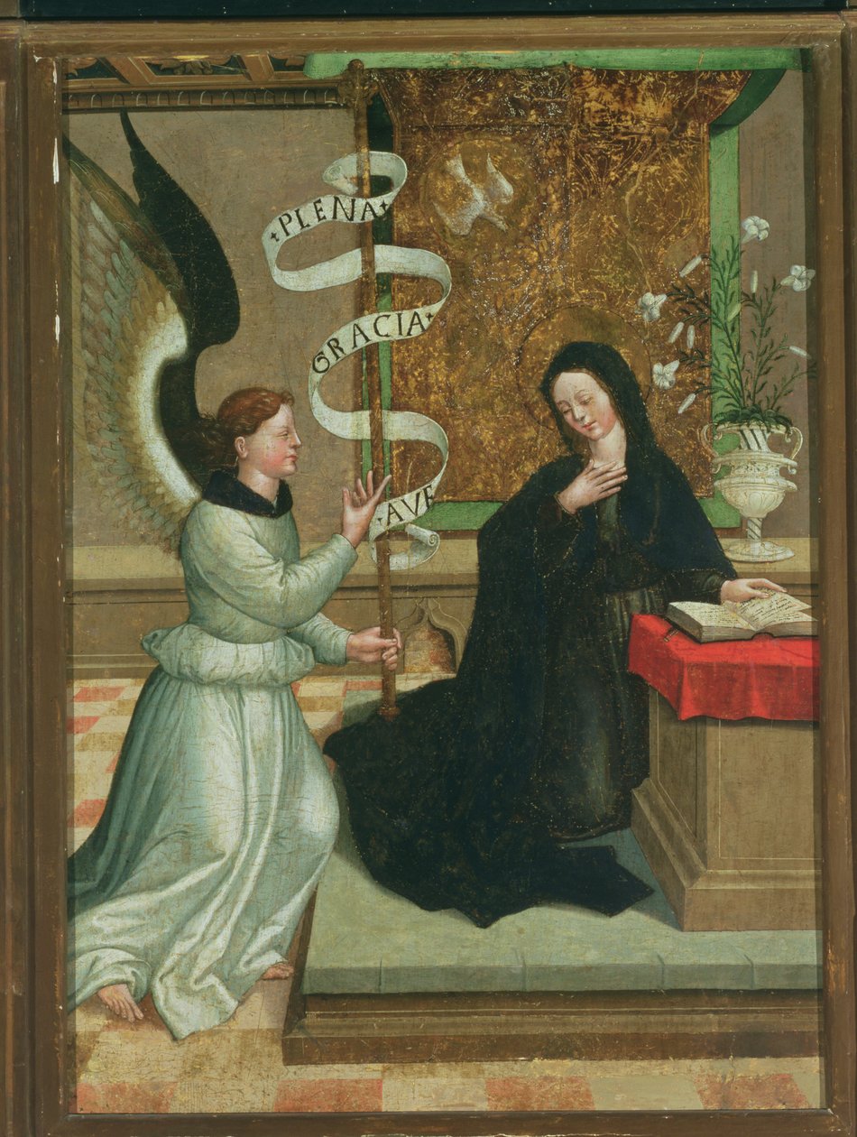 A Anunciação (painel) de Juan de Borgoña