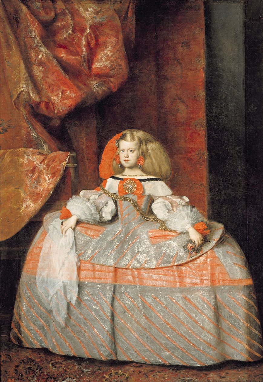 A Infanta Margarita da Áustria, c.1665 de Juan Bautista Martinez Del Mazo