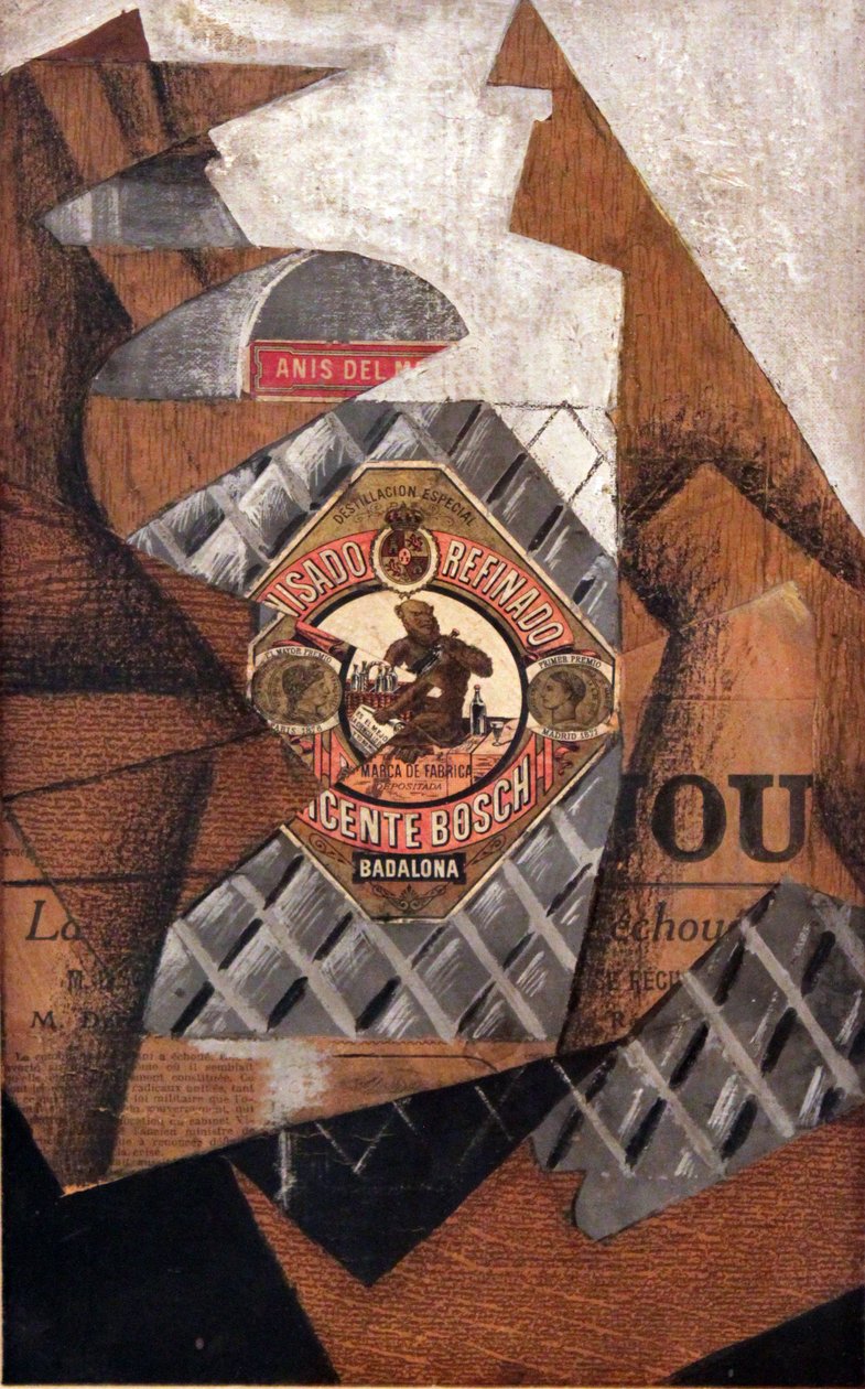Garrafa de Anis del Mono de Juan Gris