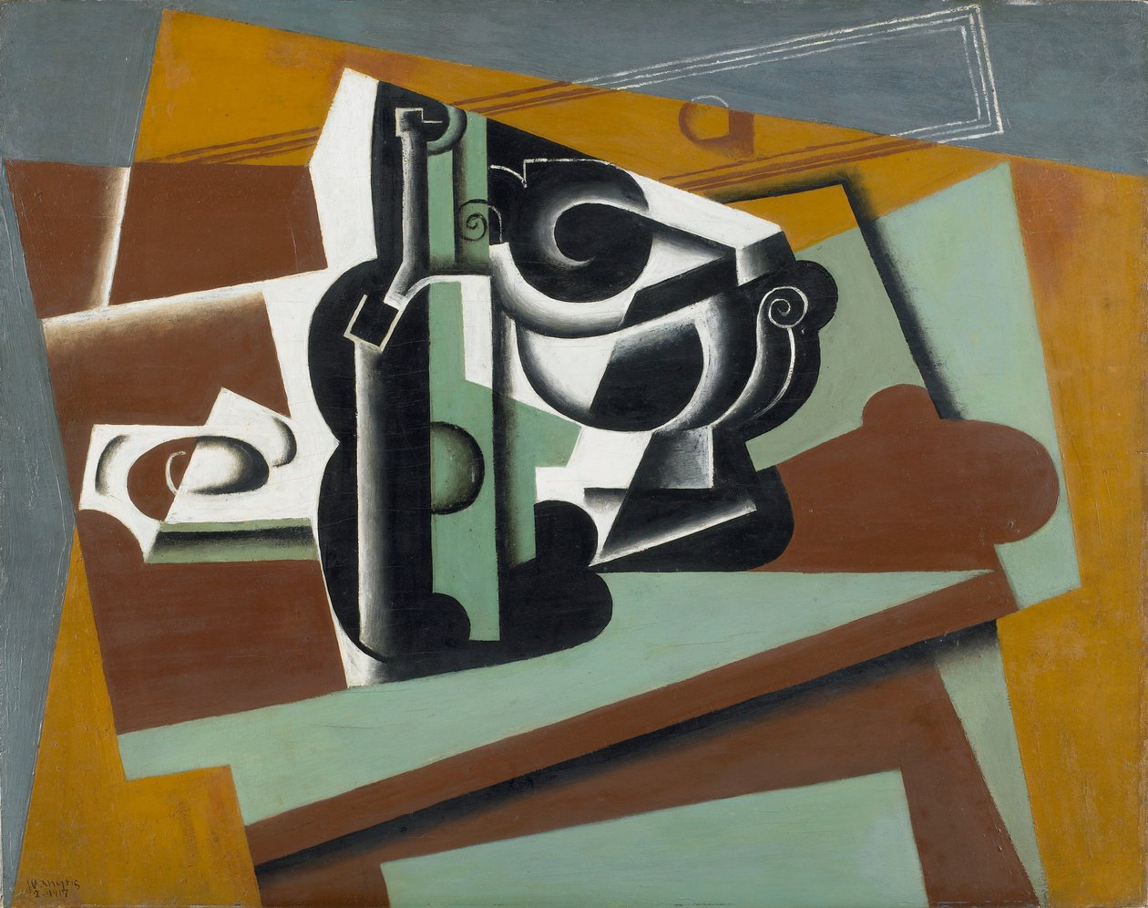 Ainda vida, 1917 de Juan Gris