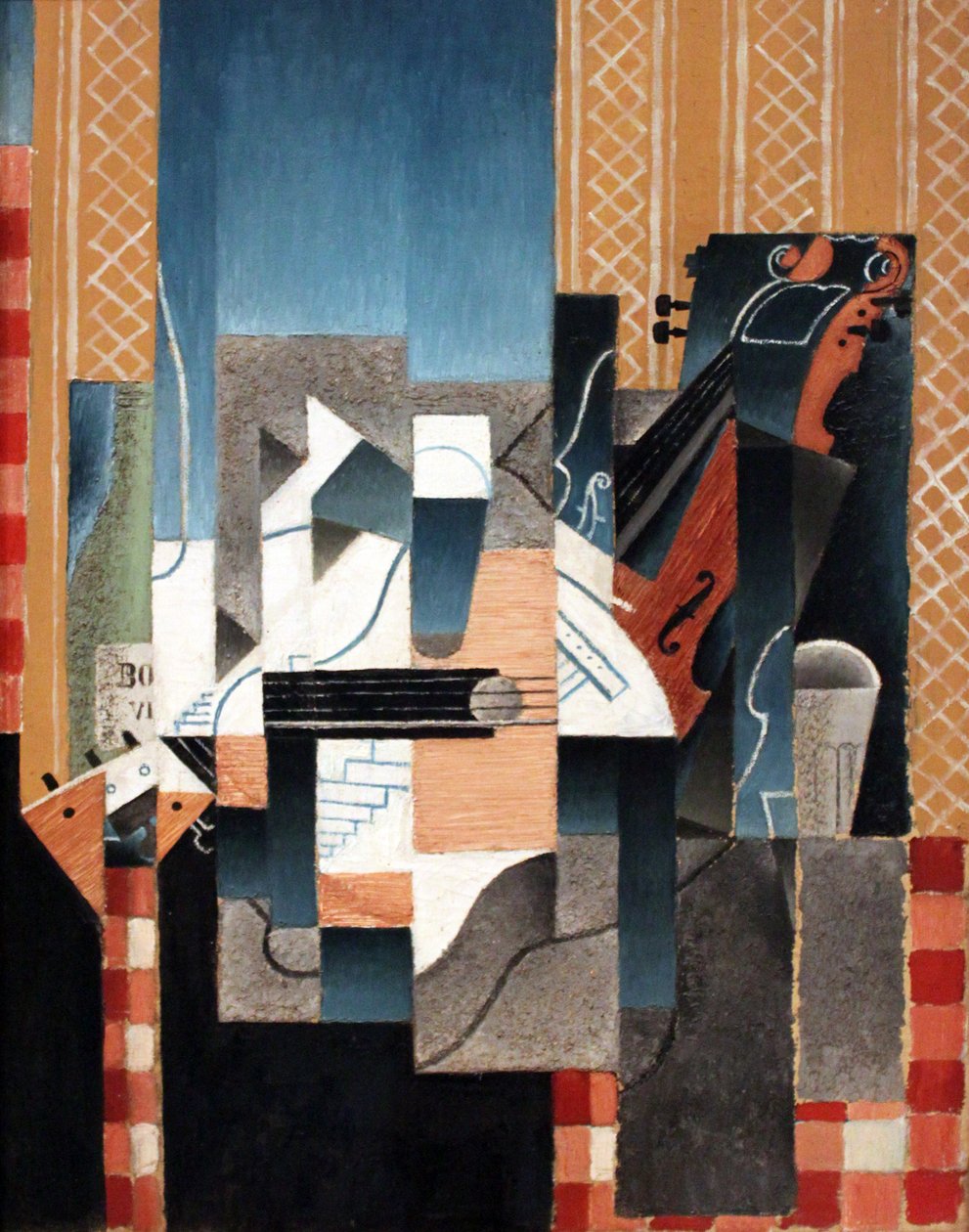 Violino e violão de Juan Gris