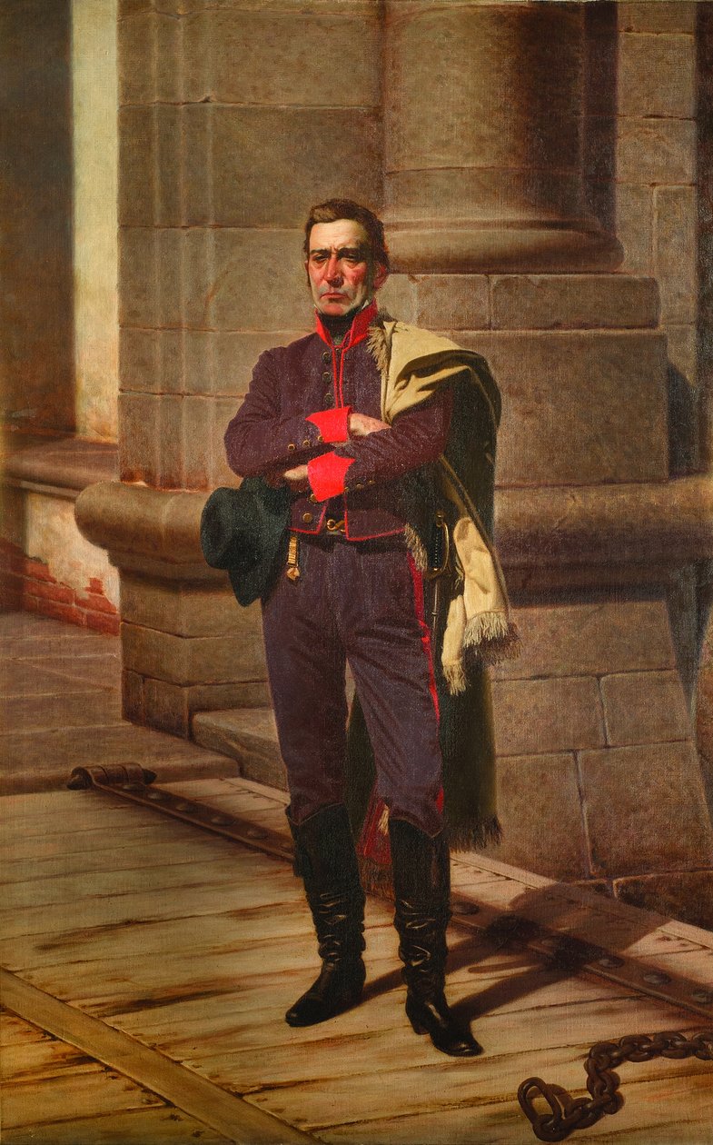 Artigas na cidadela de Juan Manuel Blanes