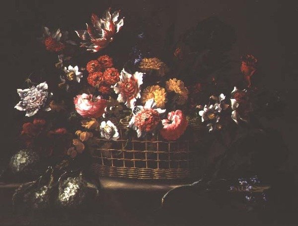Cesta de Flores, 1665 de Juan de Arellano