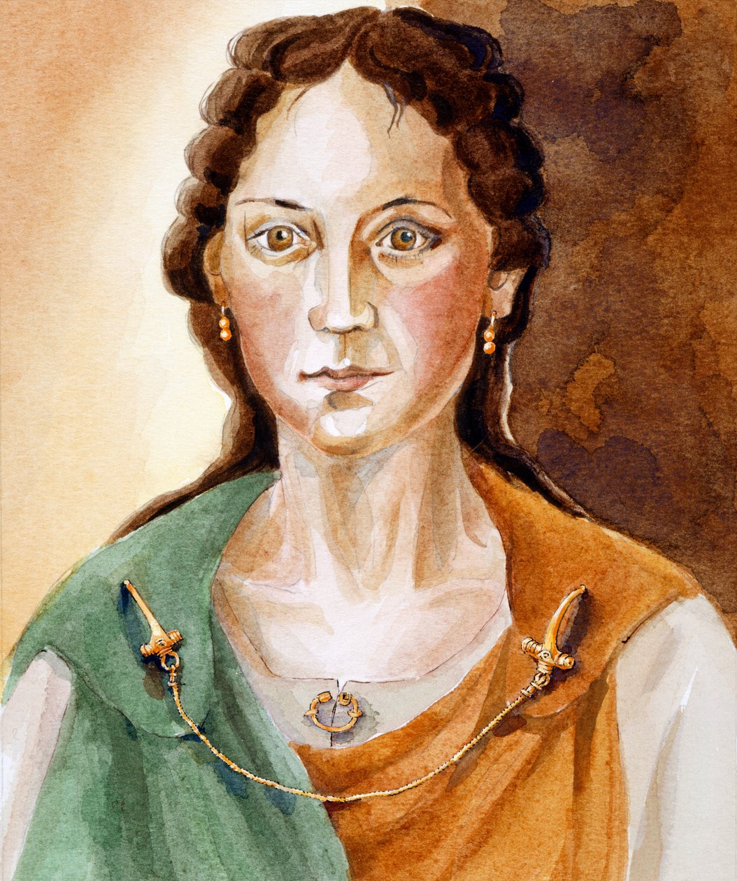 Mulher romana, final do século II, c1990-2010 de Judith Dobie